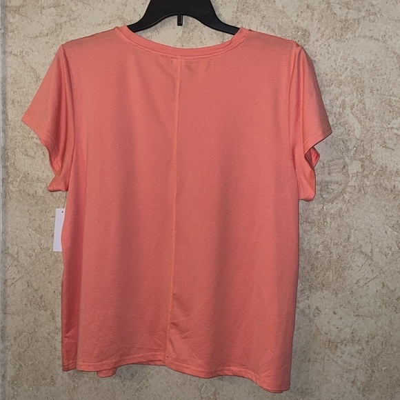 Xersion Womens Mesh Crew Neck Short Sleeve T-Shirt Size XXL New - Picture 4 of 6